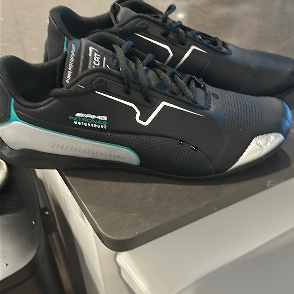 Puma motorsport drift cat AMG Petronas Black and Silver Men's